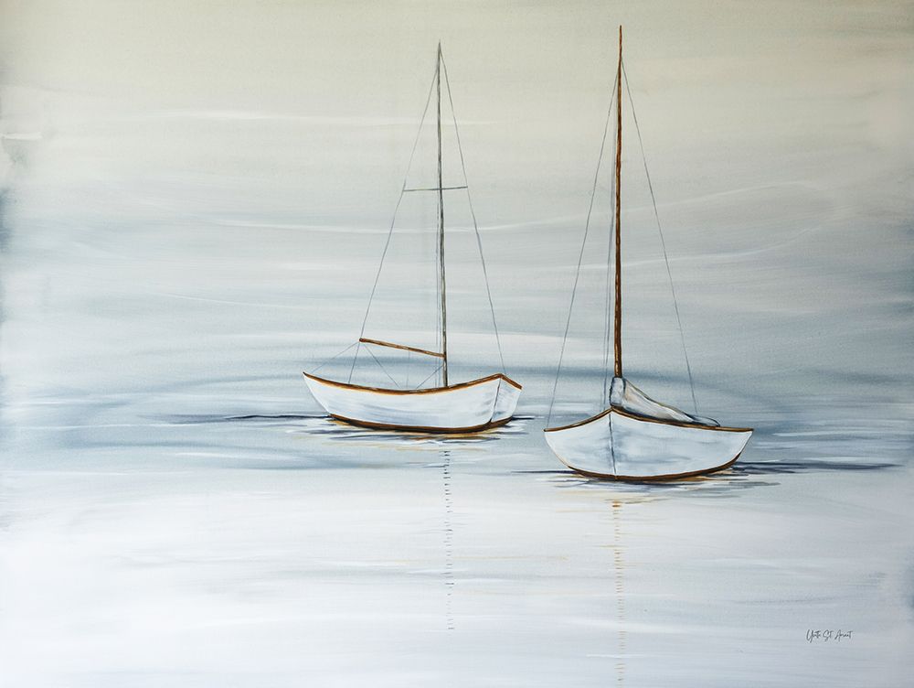 Two Sails at Rest art print by Yvette St. Amant for $57.95 CAD