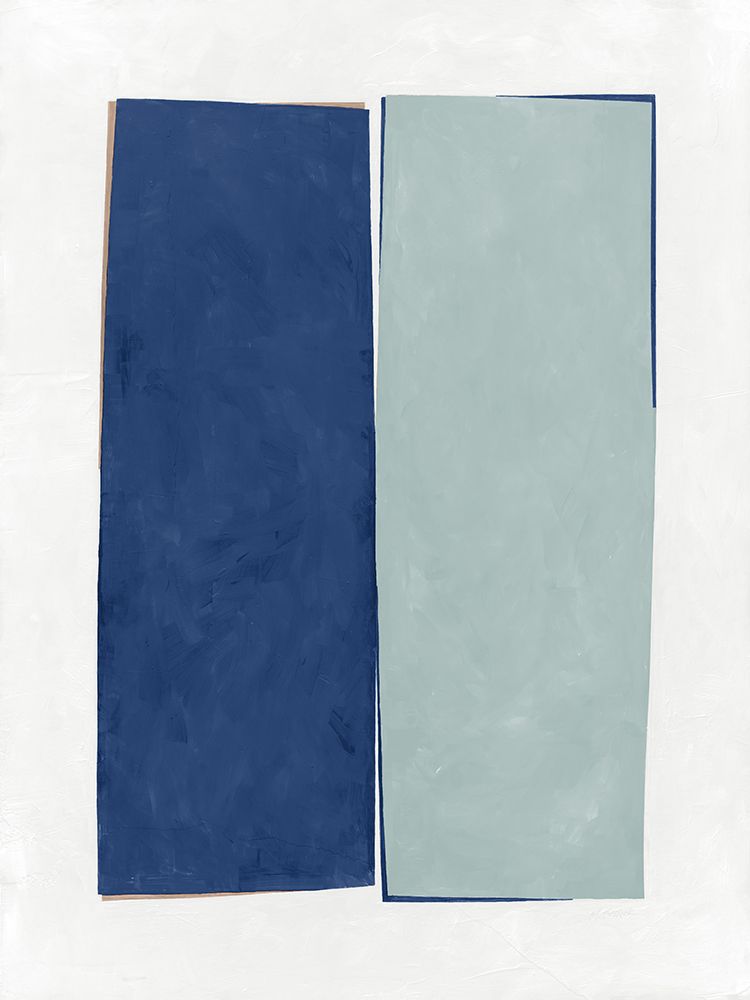 Monolithic I Blue art print by Mike Schick for $57.95 CAD