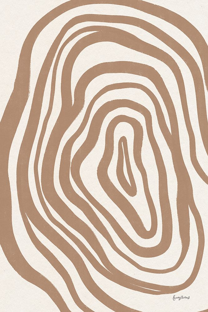 Organic Abstract II art print by Becky Thorns for $57.95 CAD