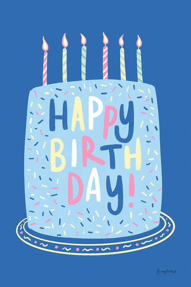 Party Time I art print by Becky Thorns for $57.95 CAD