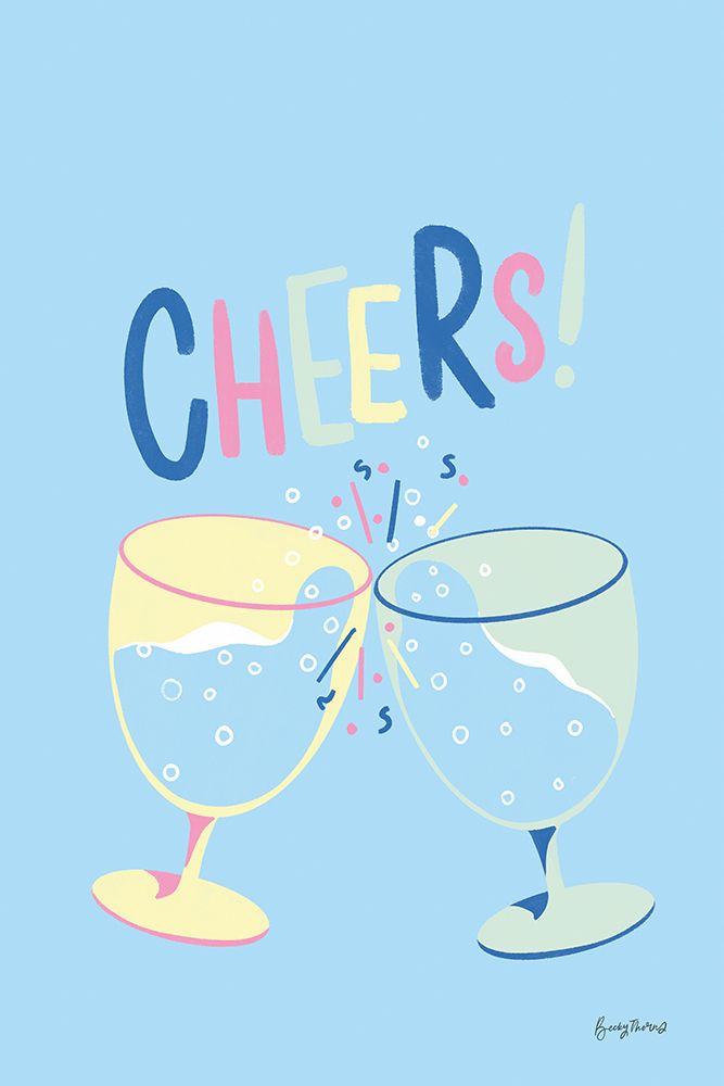 Party Time II art print by Becky Thorns for $57.95 CAD