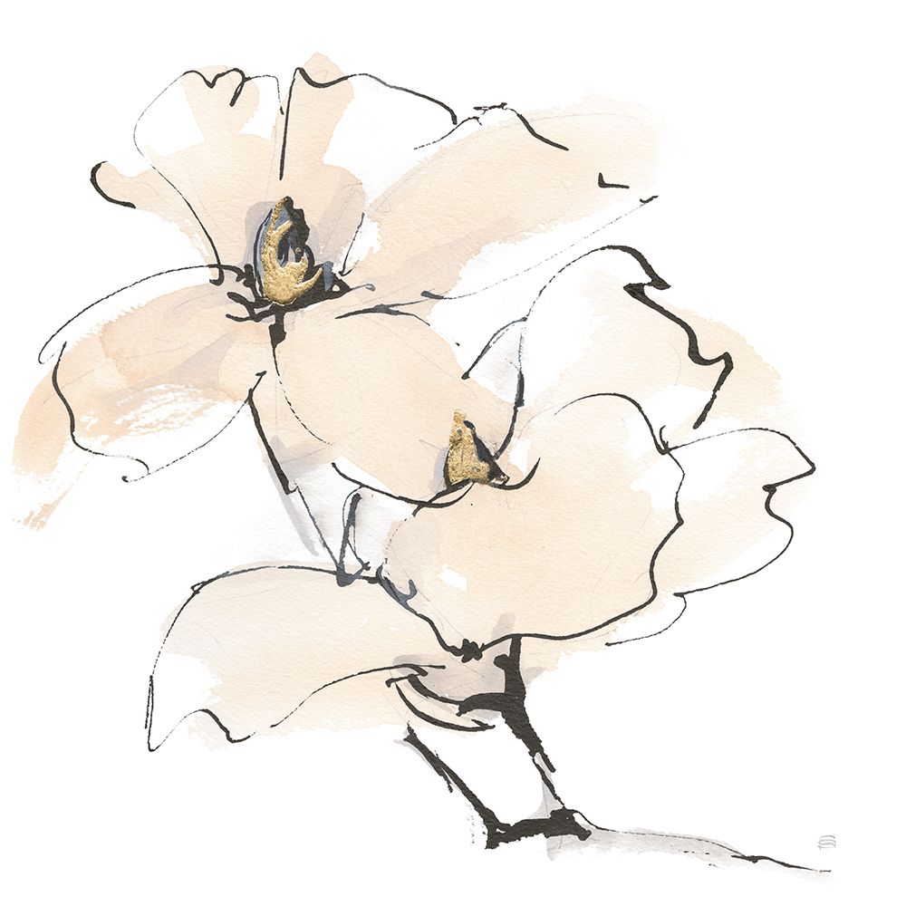 Greige Magnolias III art print by Chris Paschke for $57.95 CAD