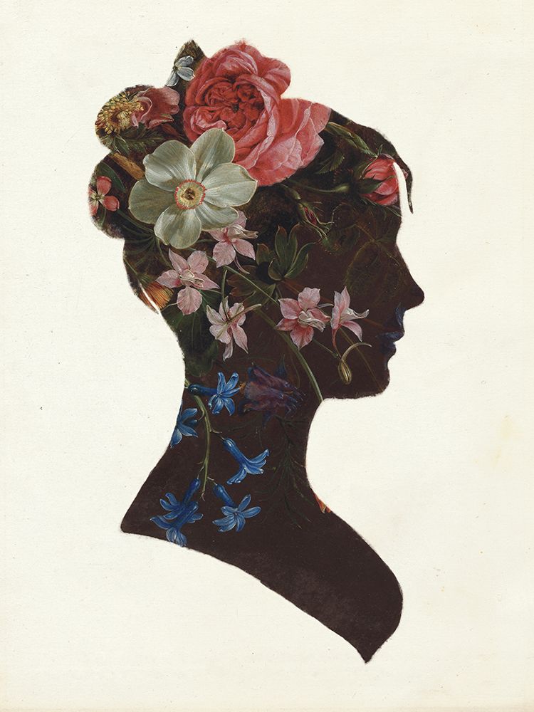 Flower Silhouette I art print by Wild Apple Portfolio for $57.95 CAD