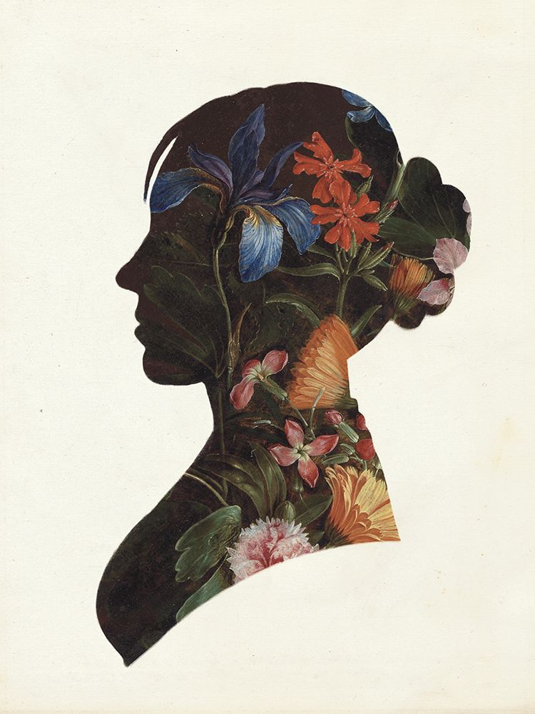Flower Silhouette II art print by Wild Apple Portfolio for $57.95 CAD