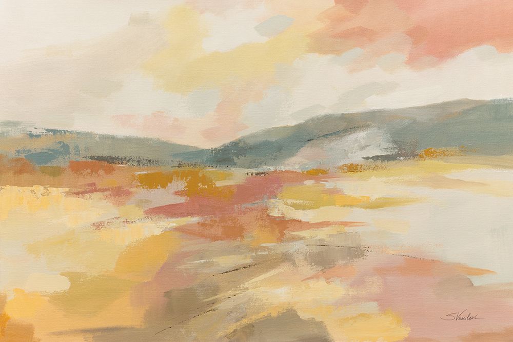 Honeybloom Meadow art print by Silvia Vassileva for $57.95 CAD