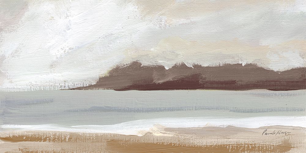 Lake Beach Neutral Crop art print by Pamela Munger for $57.95 CAD