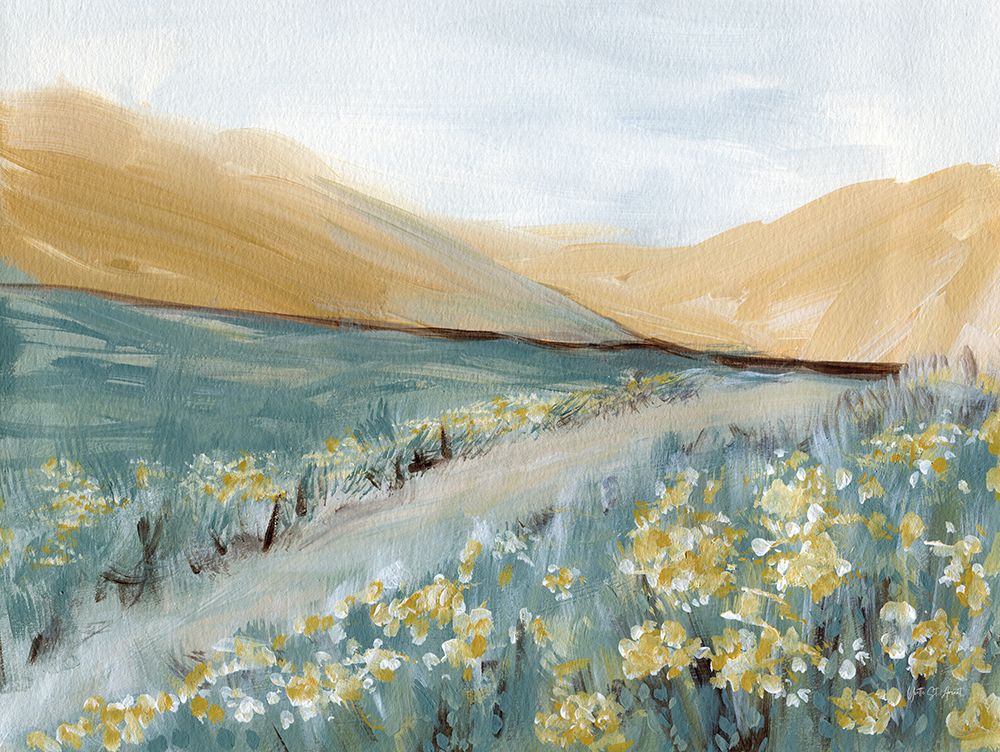 Flowers  Along the Path art print by Yvette St. Amant for $57.95 CAD