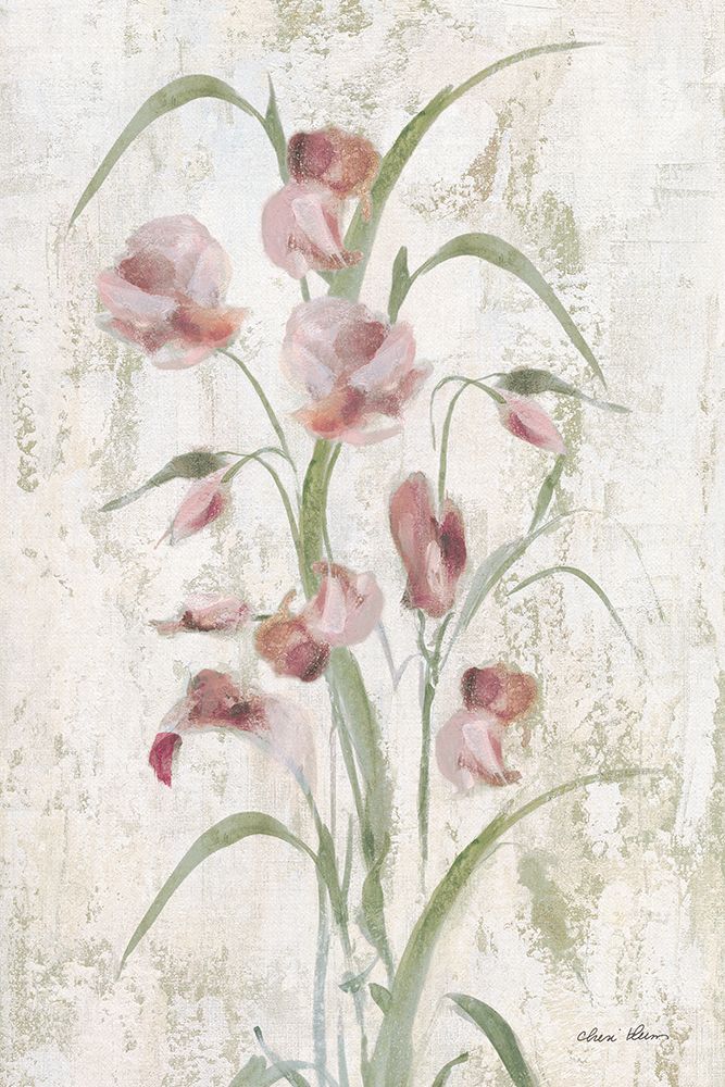 Red Field Flowers Crop art print by Cheri Blum for $57.95 CAD