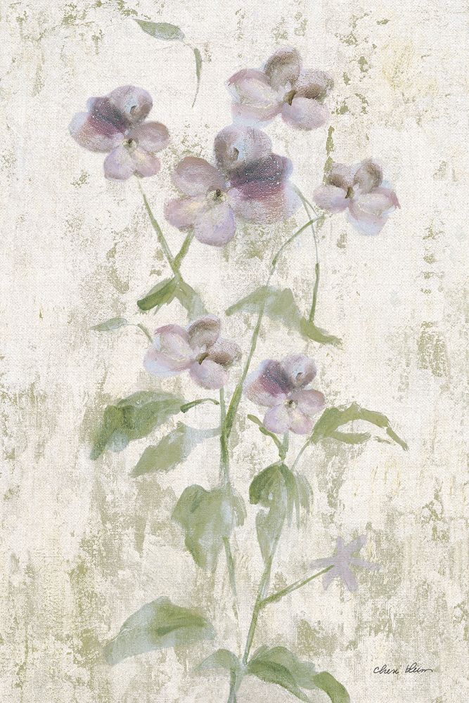 Purple Field Flowers Crop art print by Cheri Blum for $57.95 CAD