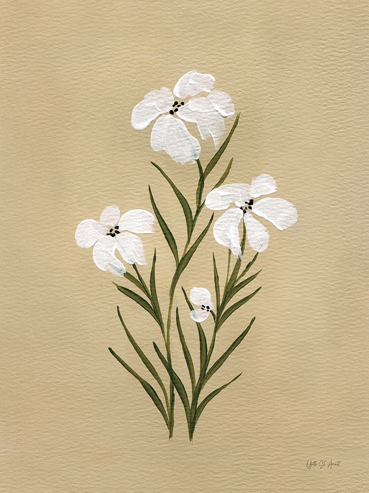 Pretty Little Flower I art print by Yvette St. Amant for $57.95 CAD