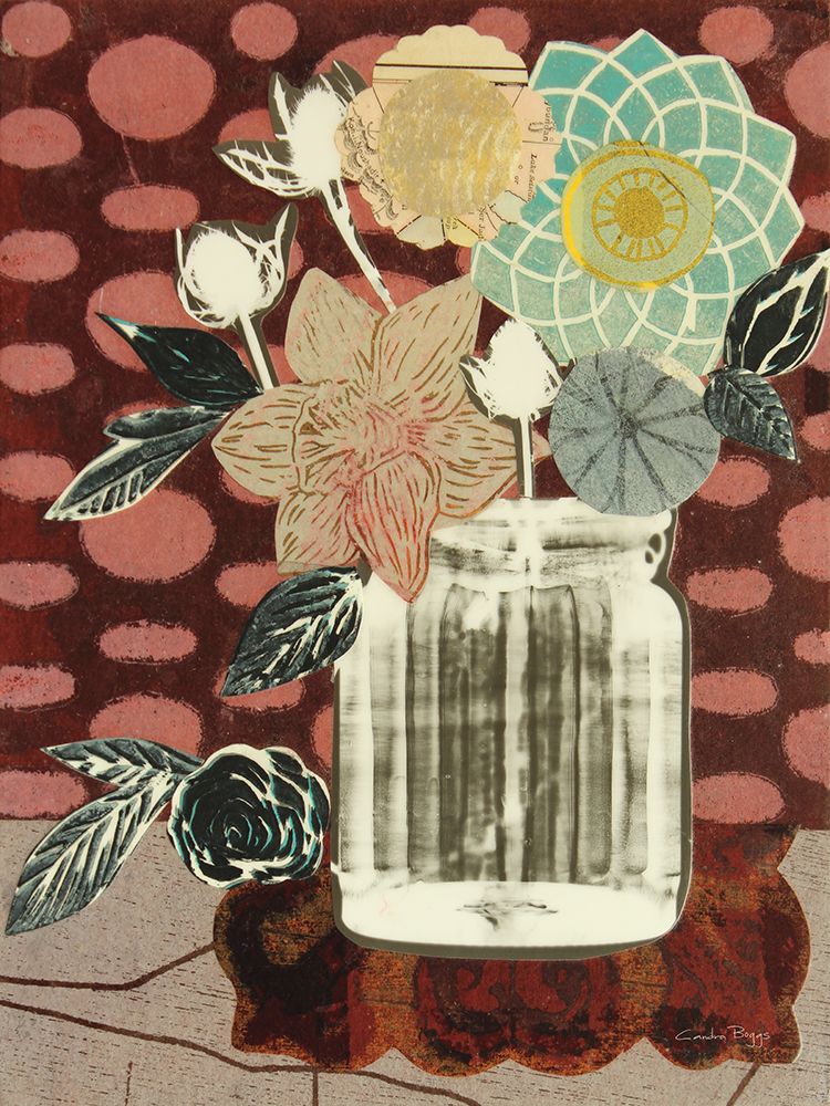 Floral Fling I art print by Candra Boggs for $57.95 CAD