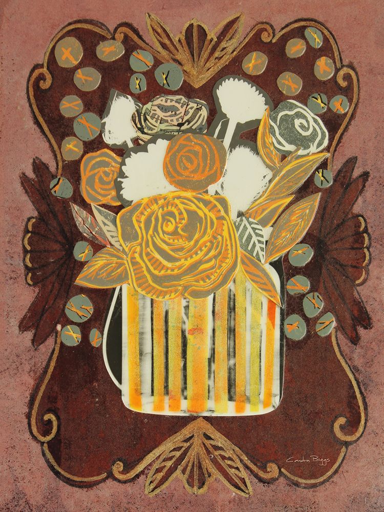 Floral Fling II art print by Candra Boggs for $57.95 CAD