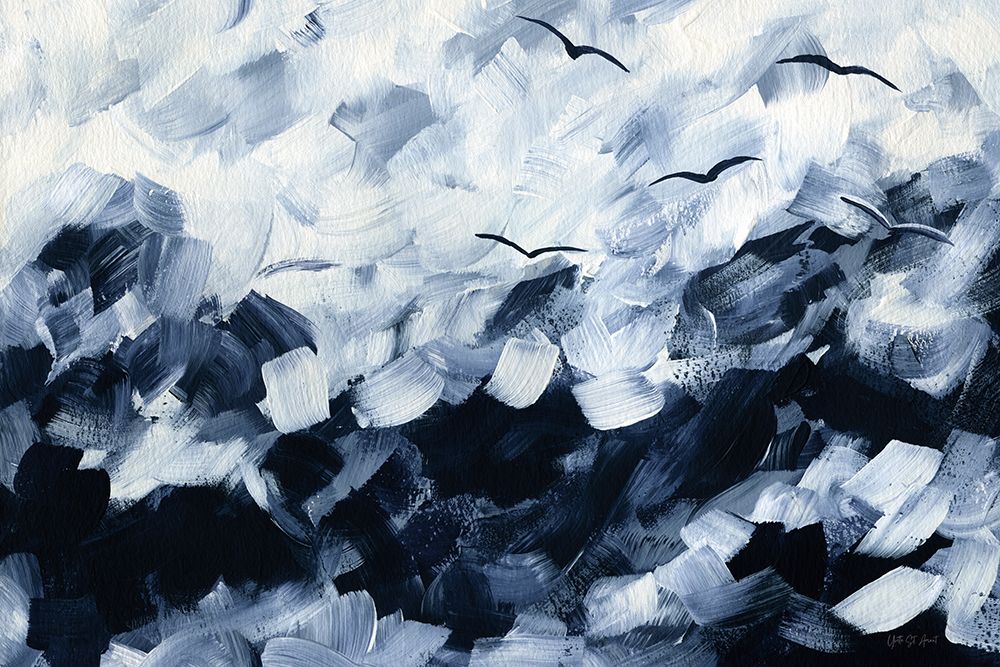 Stormy Sea art print by Yvette St. Amant for $57.95 CAD