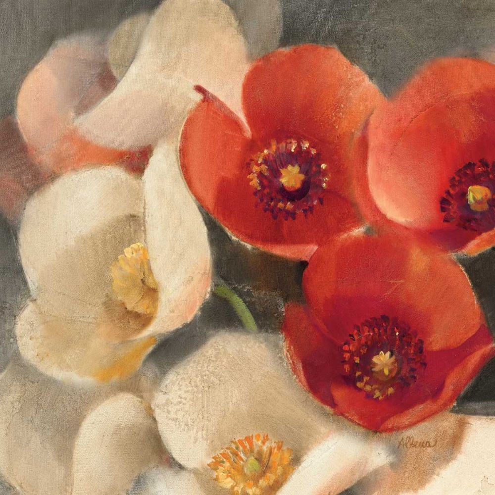 Poppies Bloom III art print by Albena Hristova for $57.95 CAD