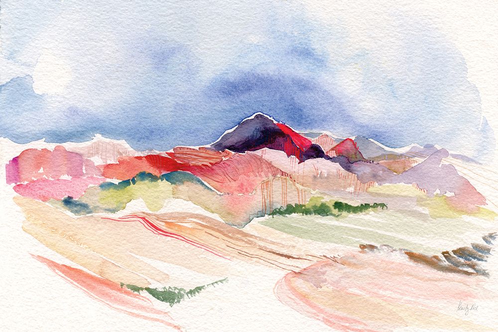 Desertscape art print by Kristy Rice for $57.95 CAD