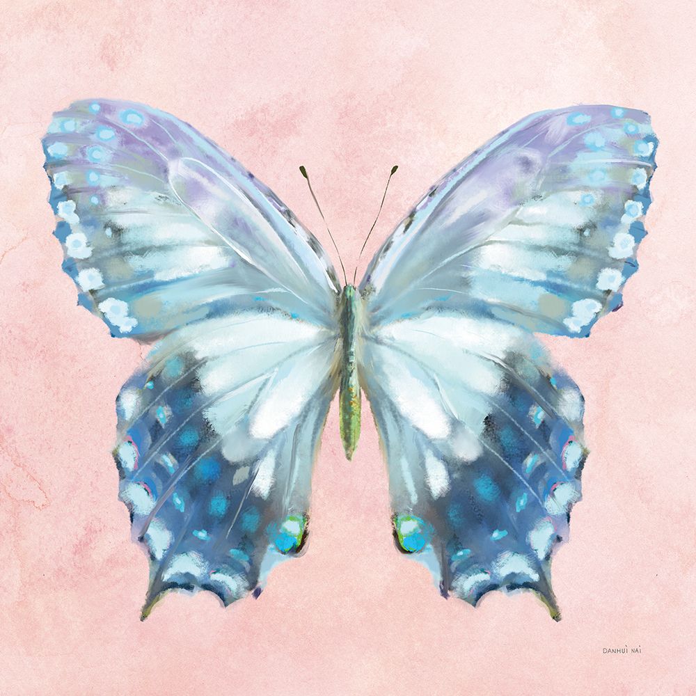 Aflutter I Watercolor art print by Danhui Nai for $57.95 CAD
