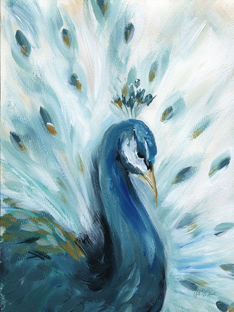 Pretty Peacocks I art print by Yvette St. Amant for $57.95 CAD