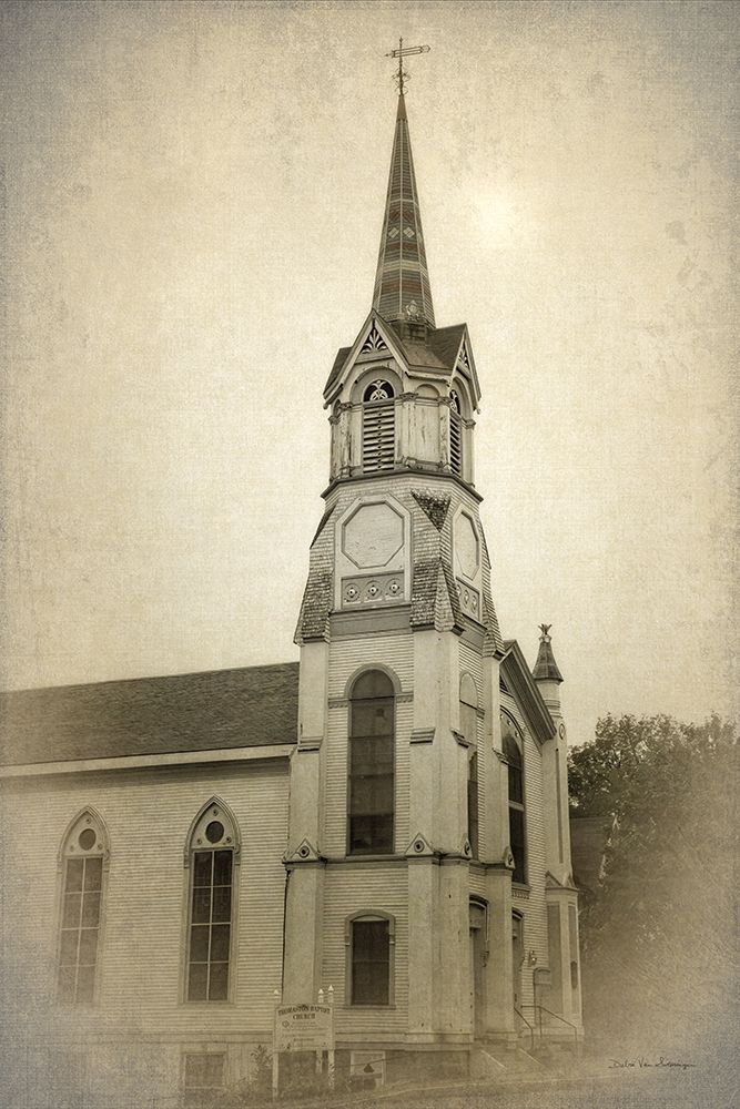 Wooden Steeple art print by Debra Van Swearingen for $57.95 CAD