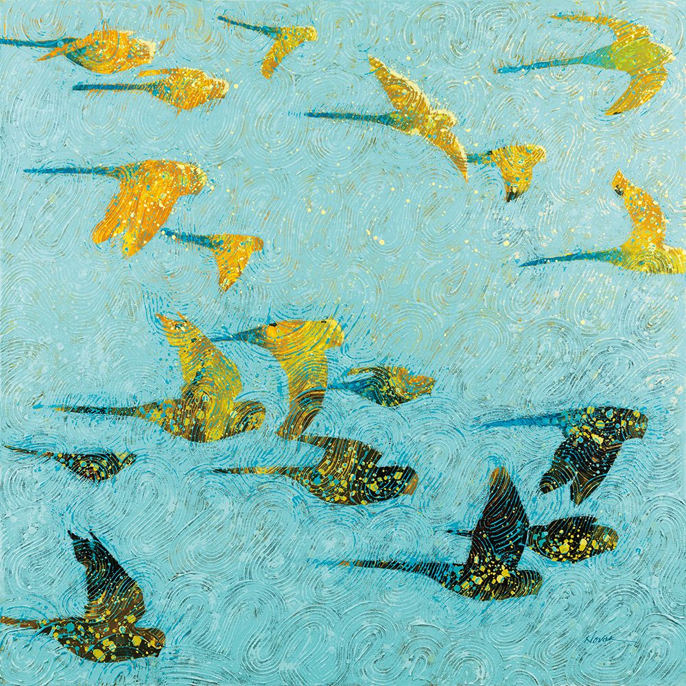 Gilded Flight art print by Shirley Novak for $57.95 CAD