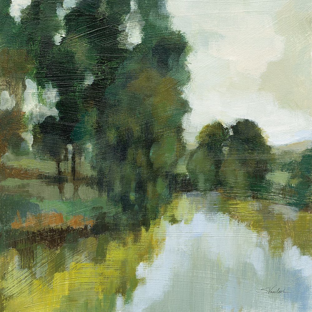 Willows by the Pond I art print by Silvia Vassileva for $57.95 CAD