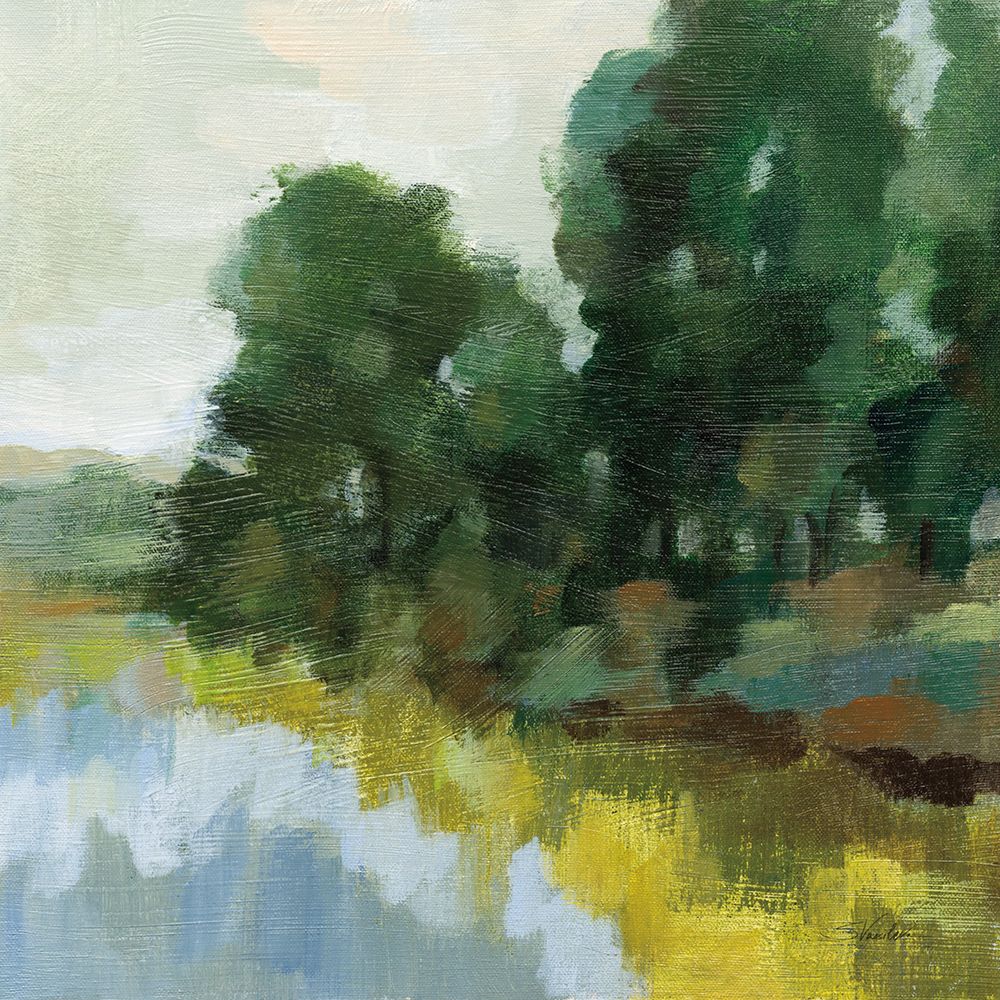 Willows by the Pond II art print by Silvia Vassileva for $57.95 CAD