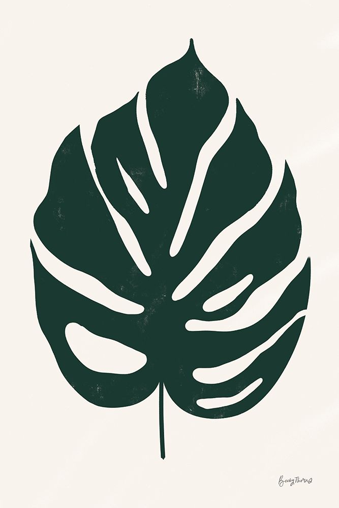 Simple Botanical V art print by Becky Thorns for $57.95 CAD