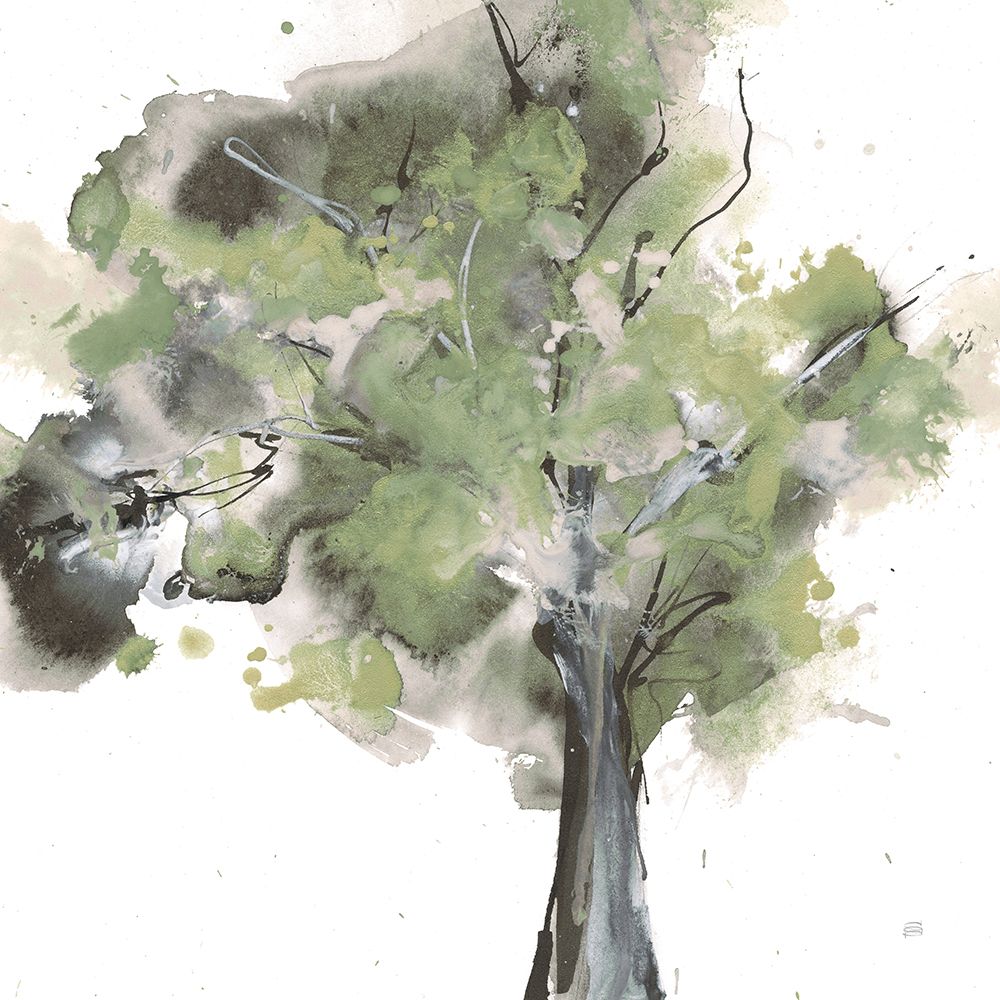Treetops II Sage art print by Chris Paschke for $57.95 CAD