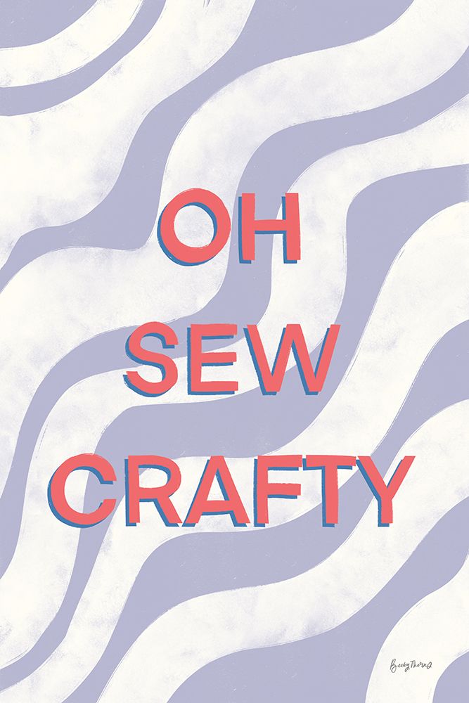 Crafty IV art print by Becky Thorns for $57.95 CAD
