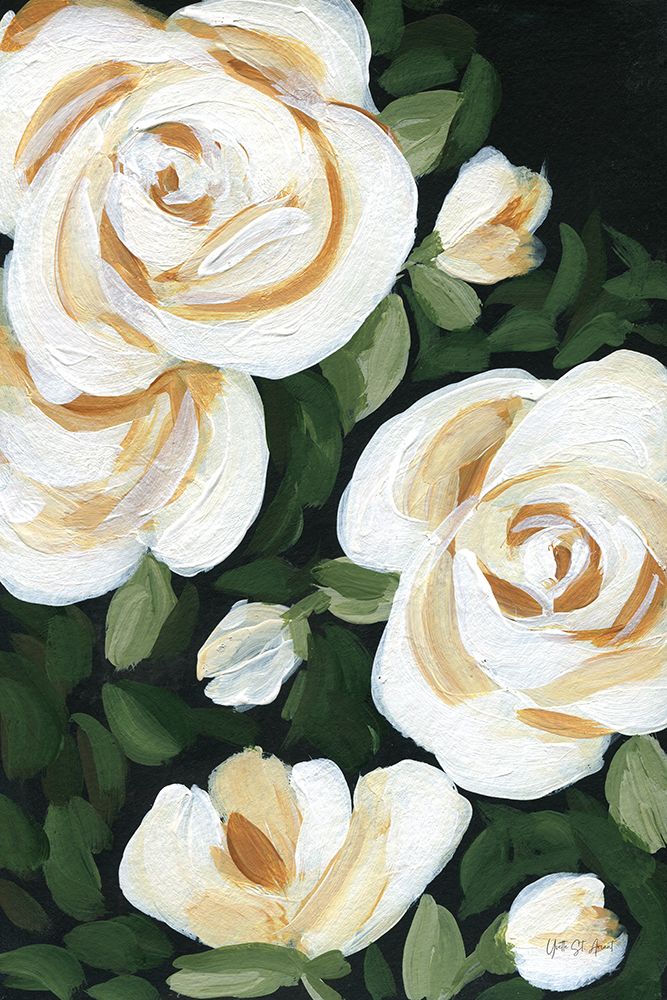 Enchanted Florals I art print by Yvette St. Amant for $57.95 CAD