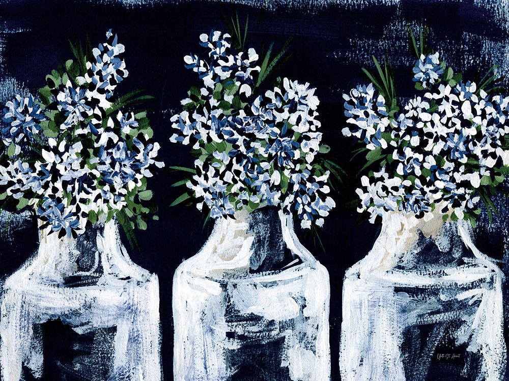 Florals in Glass art print by Yvette St. Amant for $57.95 CAD