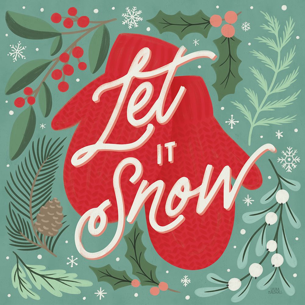 Cozy Christmas IV art print by Laura Marshall for $57.95 CAD