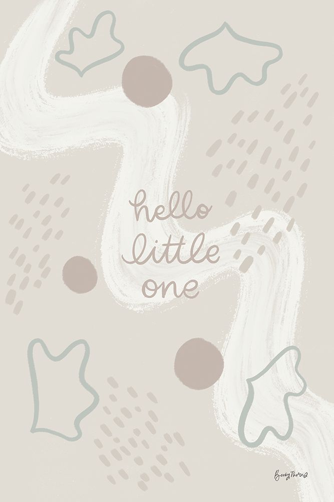 New Baby III Neautral art print by Becky Thorns for $57.95 CAD