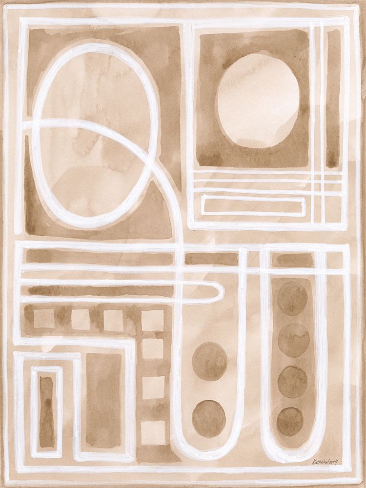 Ground Plan I art print by Kathrine Lovell for $57.95 CAD