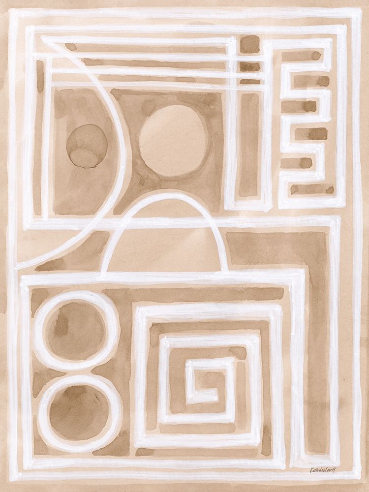 Ground Plan IV art print by Kathrine Lovell for $57.95 CAD