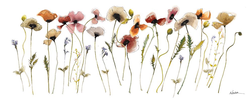 Autumn Orientals II art print by Shirley Novak for $57.95 CAD