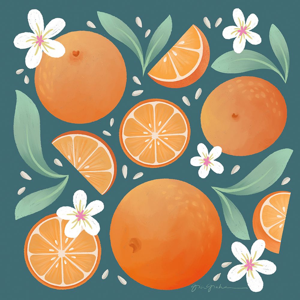 Orange Zest III art print by Gia Graham for $57.95 CAD