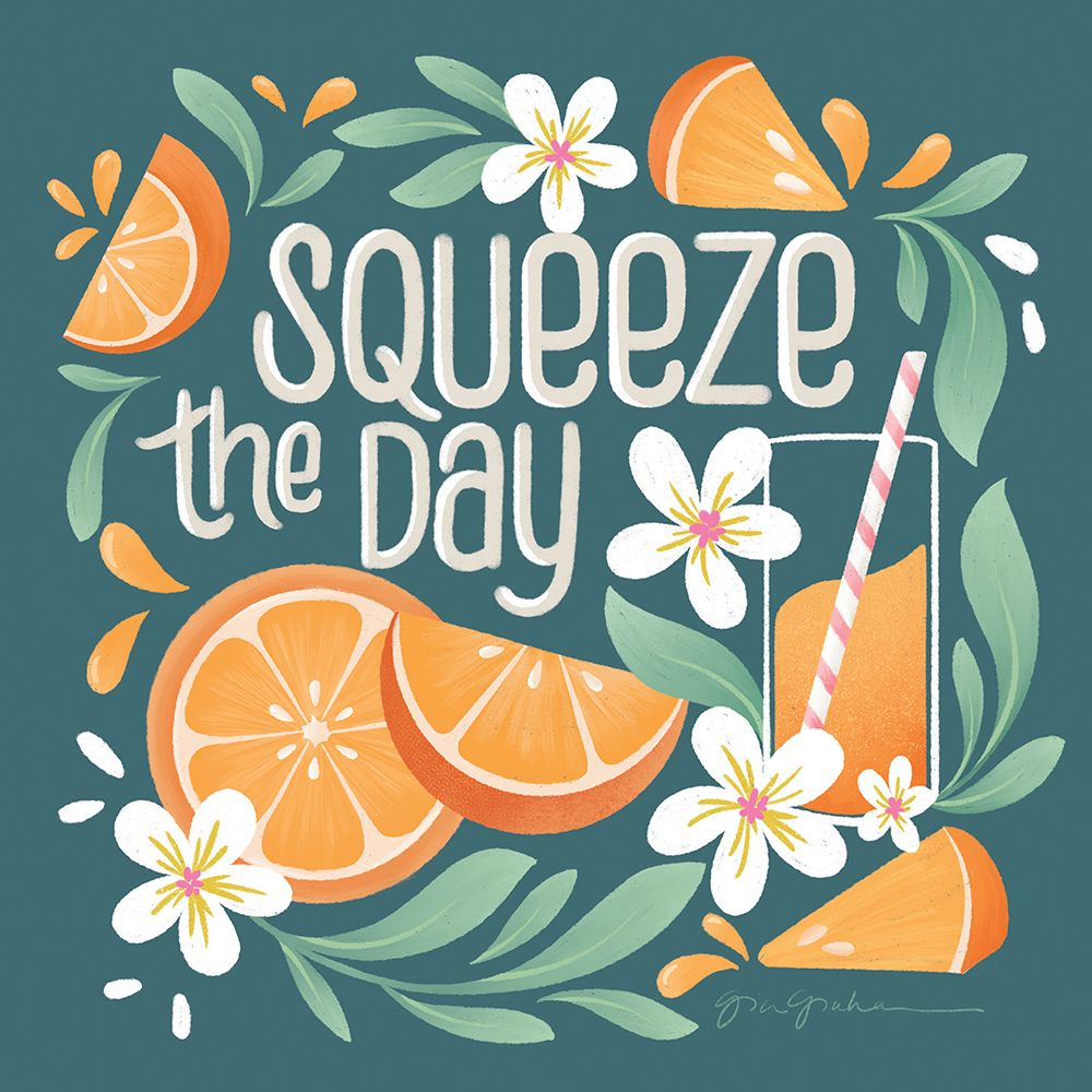 Orange Zest IV art print by Gia Graham for $57.95 CAD