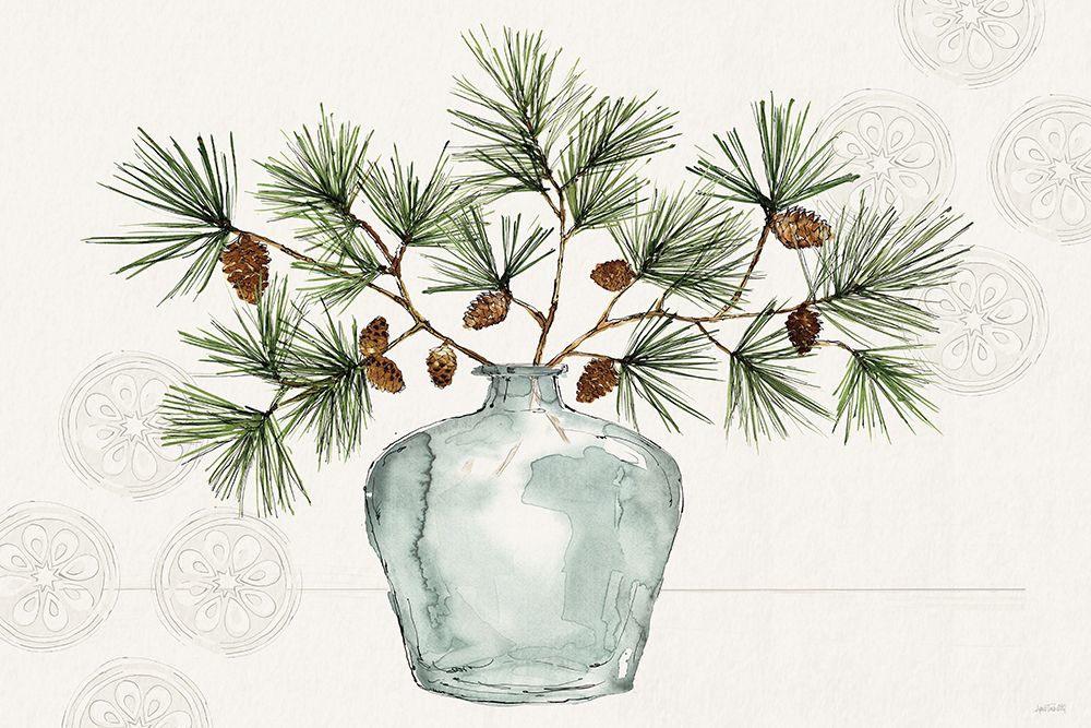 Winter Adornment I art print by Anne Tavoletti for $57.95 CAD