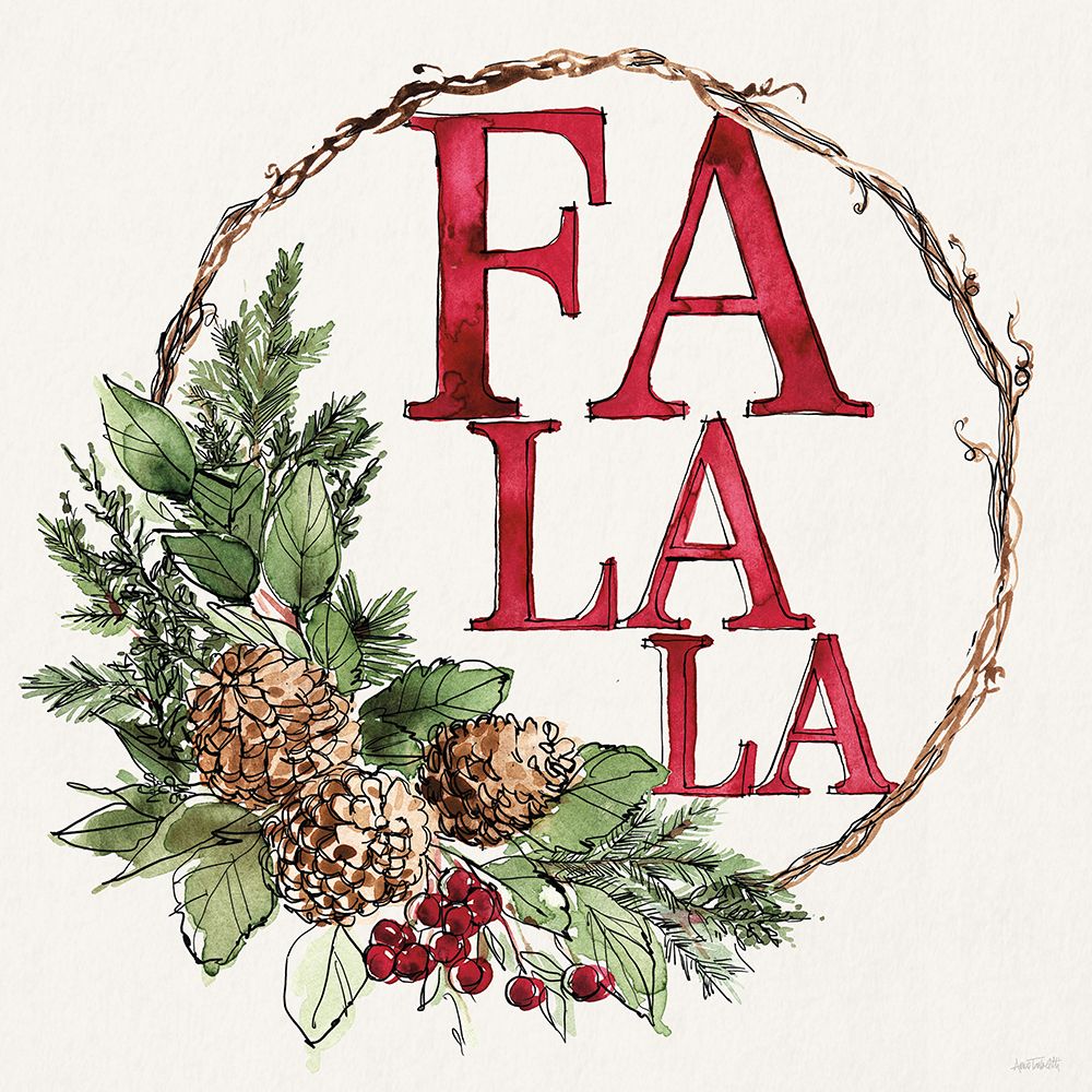 Winter Adornment IV art print by Anne Tavoletti for $57.95 CAD