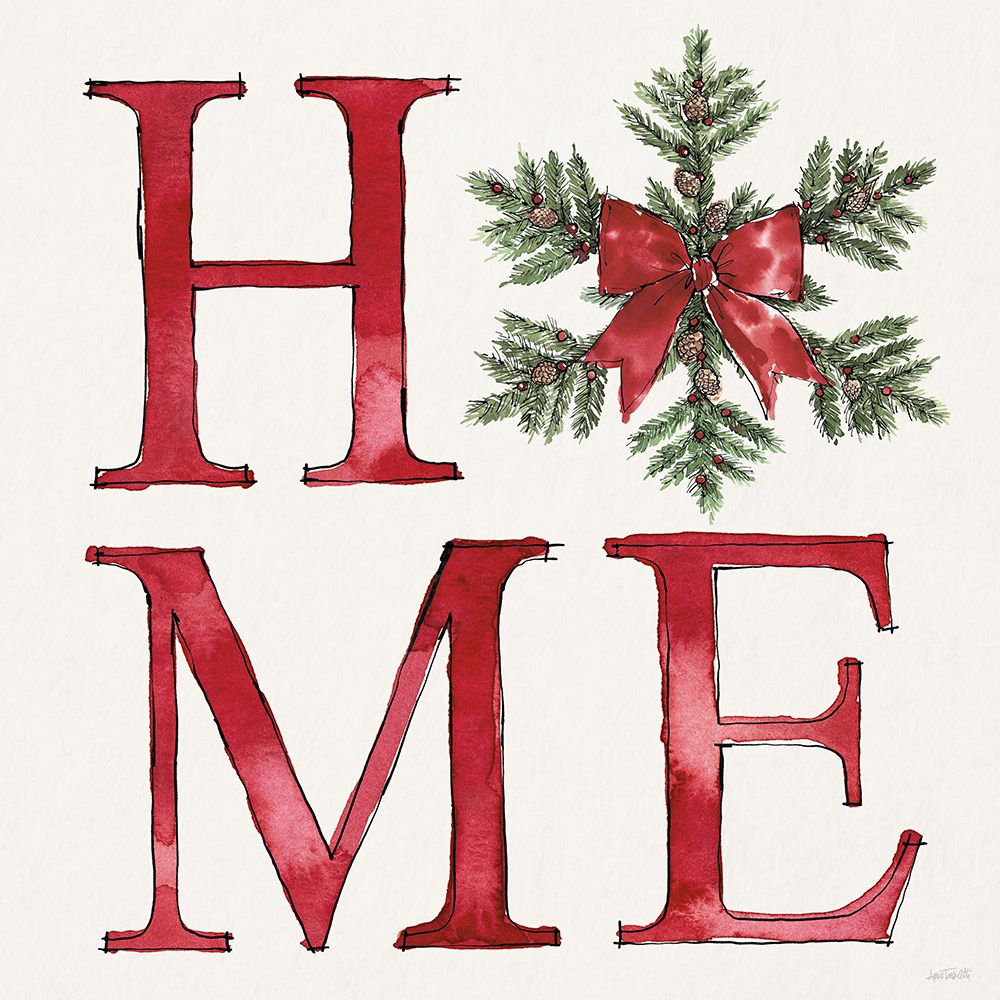 Winter Adornment VIII art print by Anne Tavoletti for $57.95 CAD