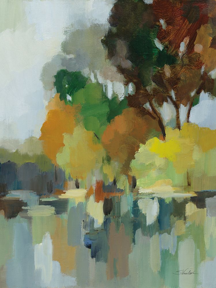 Lake in the Park I art print by Silvia Vassileva for $57.95 CAD