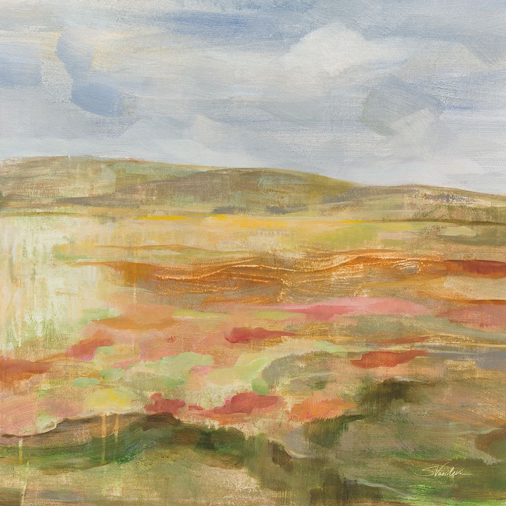 Jade Landscape art print by Silvia Vassileva for $57.95 CAD