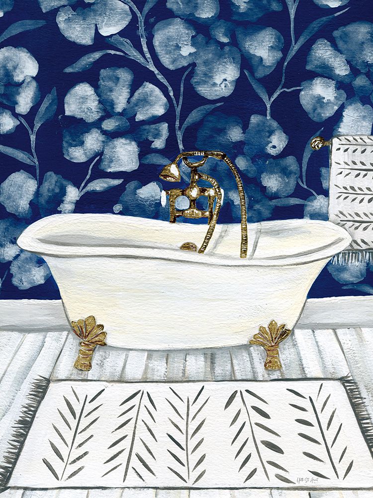 Bold Bathroom I art print by Yvette St. Amant for $57.95 CAD