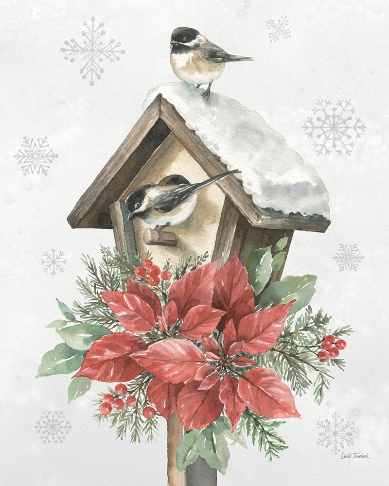 Feathered Festivities V art print by Leslie Trimbach for $57.95 CAD