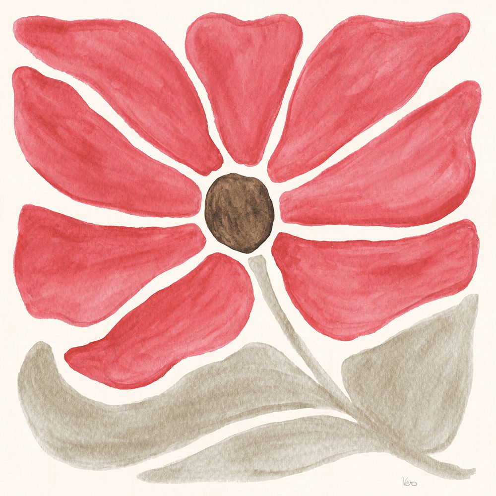 Modern Petals V art print by Veronique Charron for $57.95 CAD