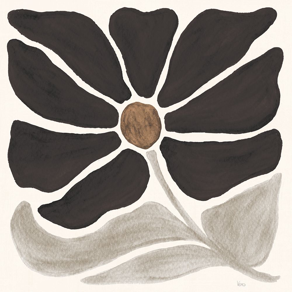 Modern Petals V Neutral art print by Veronique Charron for $57.95 CAD