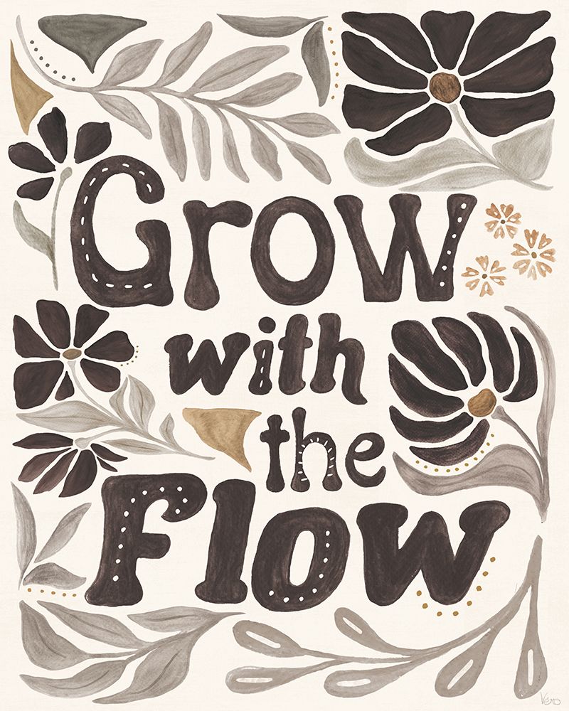 Modern Petals VI Neutral art print by Veronique Charron for $57.95 CAD