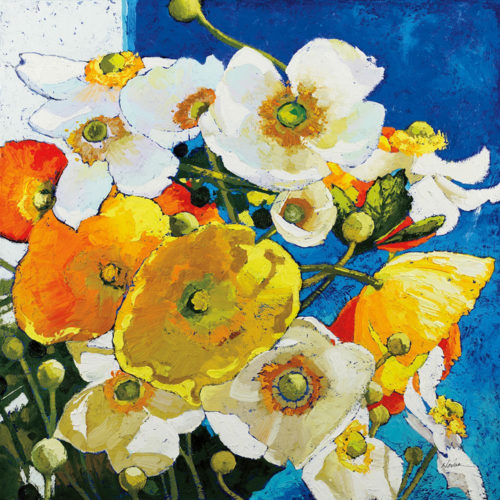 Chasing Color for the Happy of It art print by Shirley Novak for $57.95 CAD
