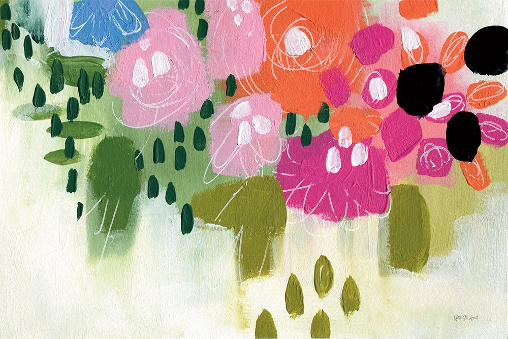 Abstract Floral art print by Yvette St. Amant for $57.95 CAD