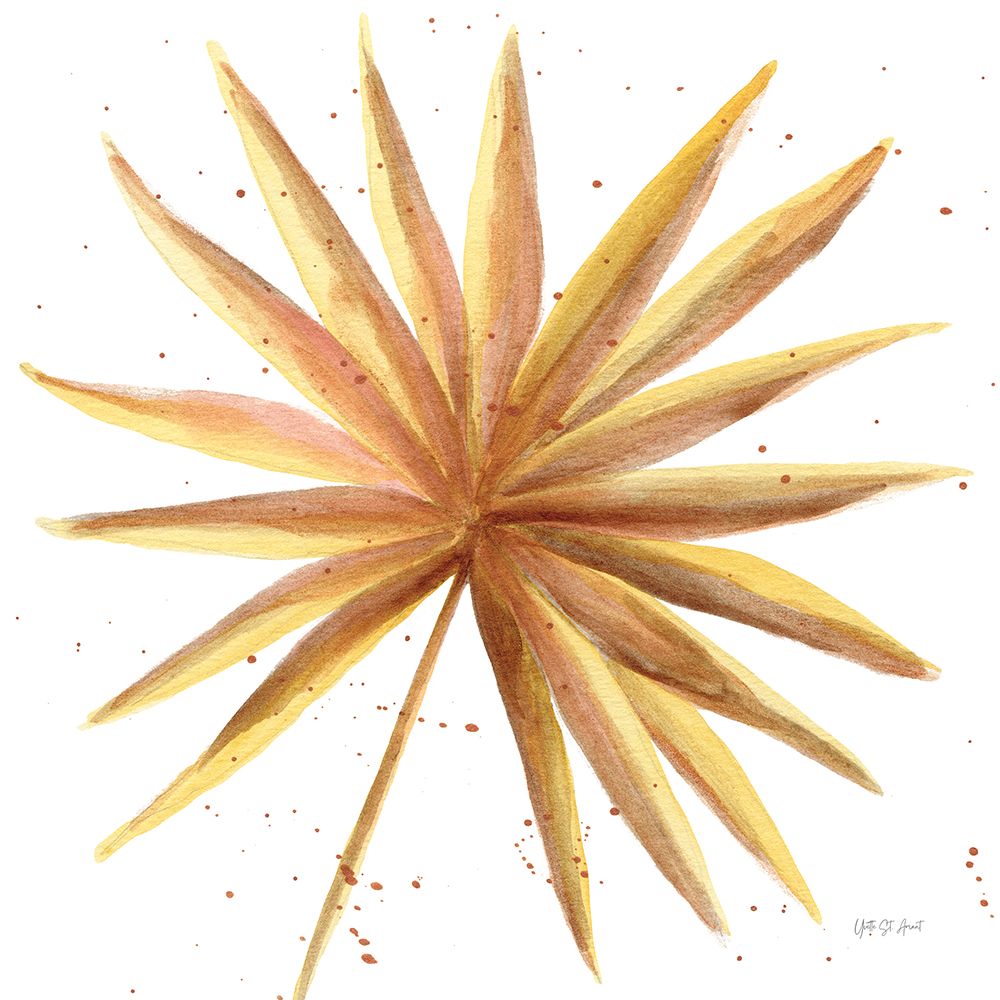 Golden Palm I art print by Yvette St. Amant for $57.95 CAD